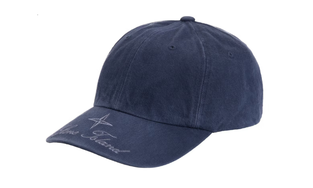 Supreme Stone Island Denim 6-Panel Navy