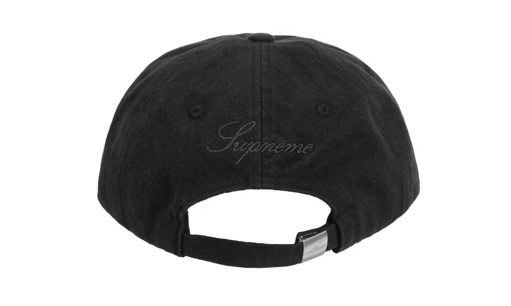 Supreme Stone Island Denim 6-Panel Black