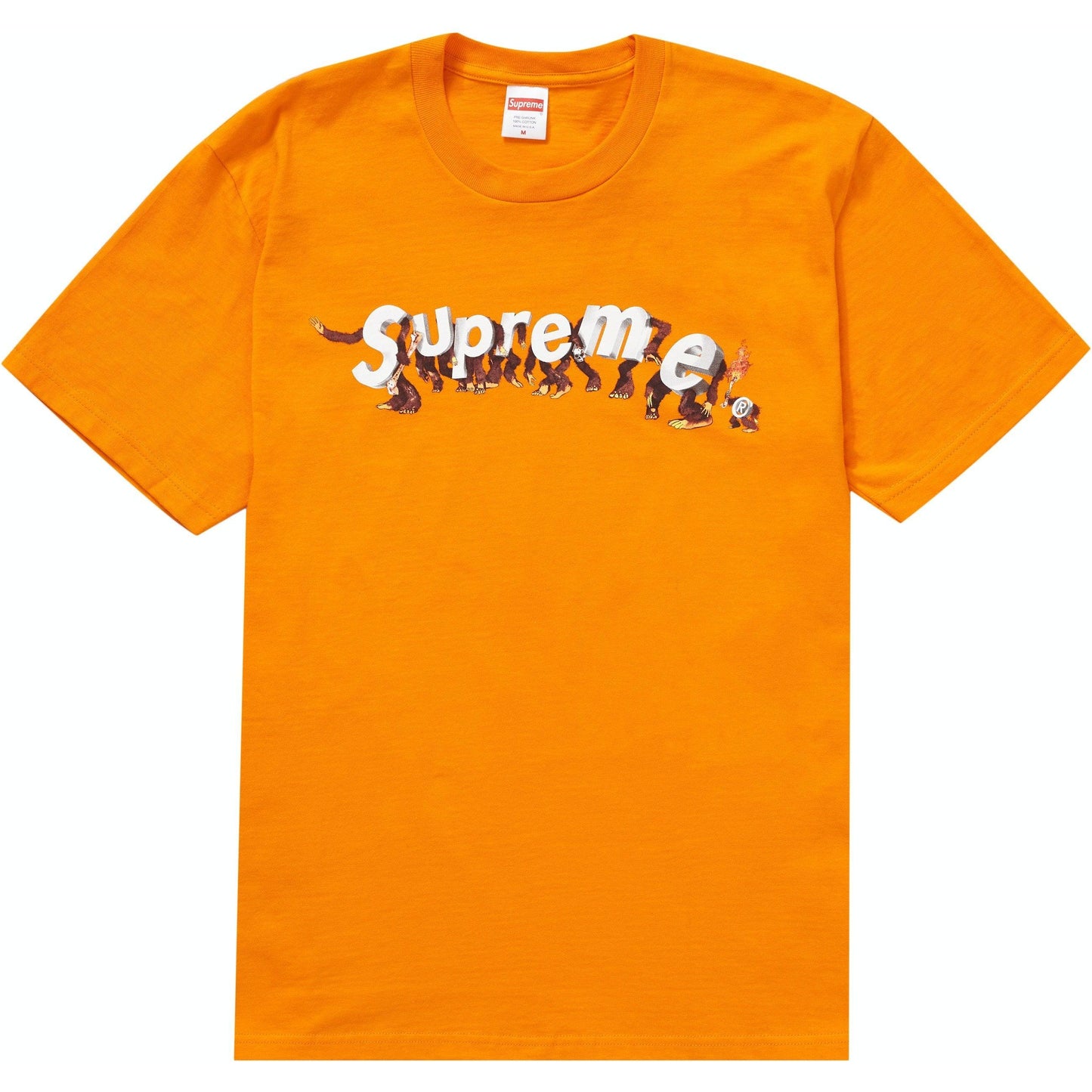 Supreme Apes Tee Orange