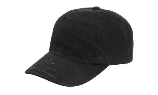 Supreme Stone Island Denim 6-Panel Black