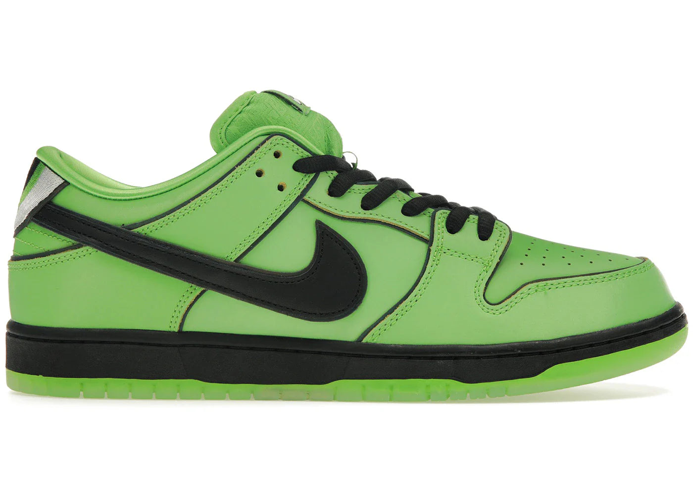EAX Nike SB Dunk Low The Powerpuff Girls Buttercup US 10.5